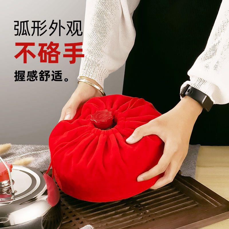 热销恒光新升级加厚不锈钢烫婆子汤婆子暖手暖水壶床上老式注水暖