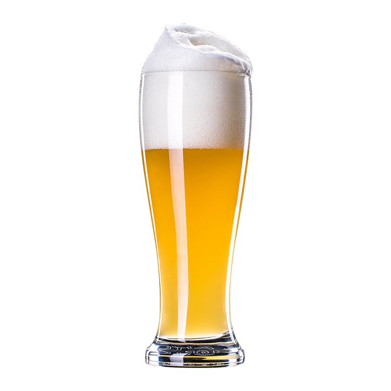 热销热销水杯菠萝精酿啤酒杯高颜值酒吧用品丰腰杯带把啤酒杯玻璃