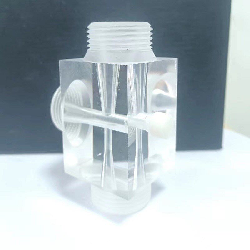 热销【高品质】气水/加药混合透明 塑料有机玻璃水射器 射流器文