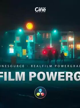 Cinesource - RealFilm Powergrade 复古美感柯达35mm电影级红绿