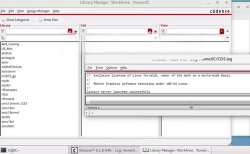Cadence Virtuoso 6.18版本，附赠安装教程以及学习教程