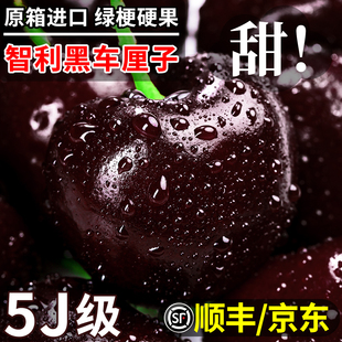 智利进口车厘子新鲜水果大樱桃5斤装礼盒包邮3j4j5j脆甜孕妇生鲜