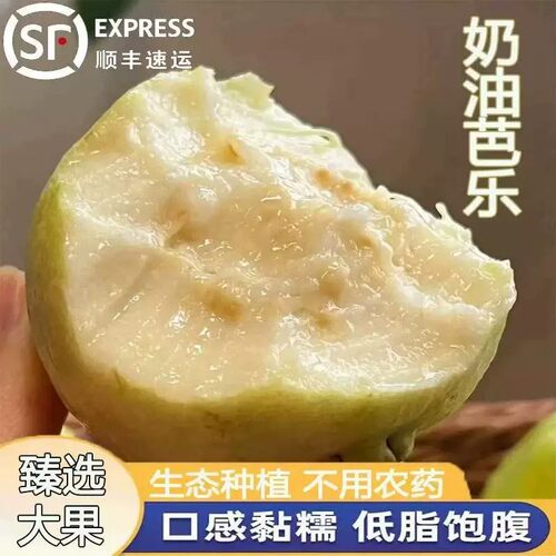 顺丰包邮香甜奶油芭乐送酸梅粉