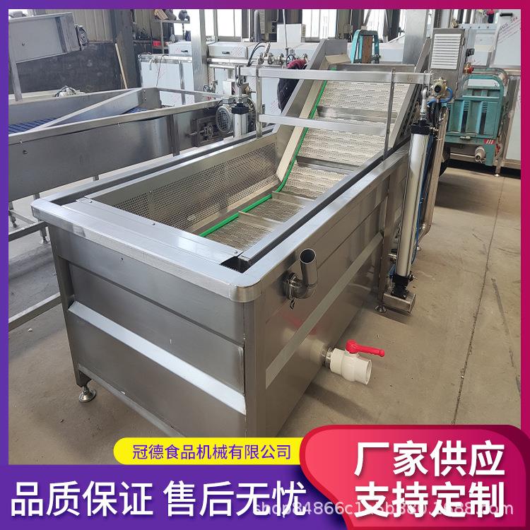瓜果蔬菜清洗洗菜机商用果蔬气泡清洗机酱腌菜海带清洗脱盐设备