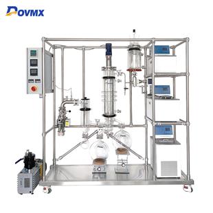 100 置高粘度实验级FMD 分子蒸馏高沸点物料分离装 置短程蒸馏装