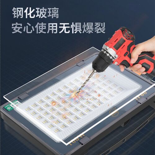 亚明将军系列led 100w200w400w户外大灯球场照明灯工业户外高杆灯