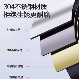 纯钱箱储蓄罐 只进不出储钱罐不锈钢巨无霸储存罐存钱罐2023年新款