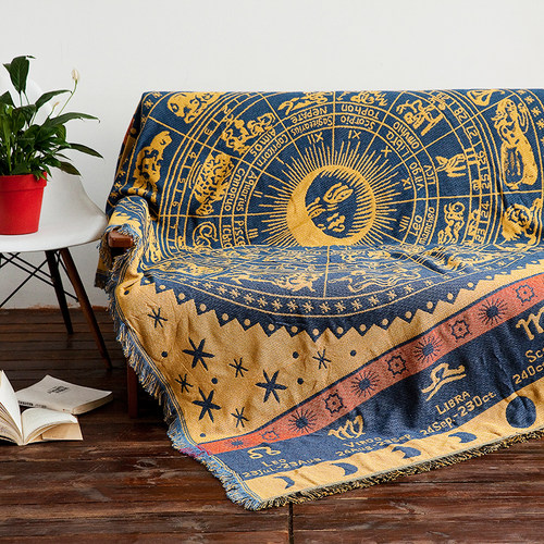 三人沙发套罩全盖万能沙发盖布波西米亚沙发垫布艺沙发毯贵妃123