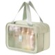 洗漱包防水便携透明化妆包干湿分离洗澡浴兜游泳收纳包旅行洗漱包