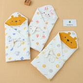 新生包被婴儿抱被小被子纯棉厚秋冬初生春夏外出四季 通用品秋冬季