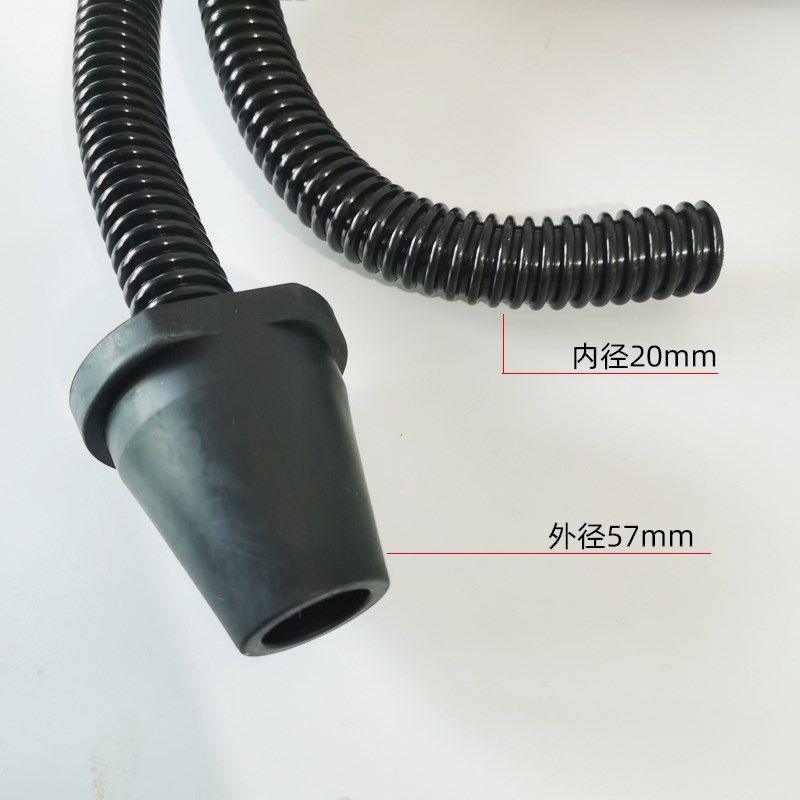 手推板吸尘管手刨集尘管手动打磨板干磨机软管4米适用磨卡费斯托
