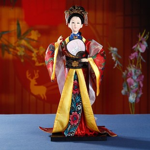 北京绢人红楼梦人偶十二金钗唐偶娃娃家居装饰摆件中国风工艺礼品