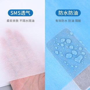 一次性枕巾防油透气垫巾美甲美容院美容床垫巾加厚专用一次垫巾