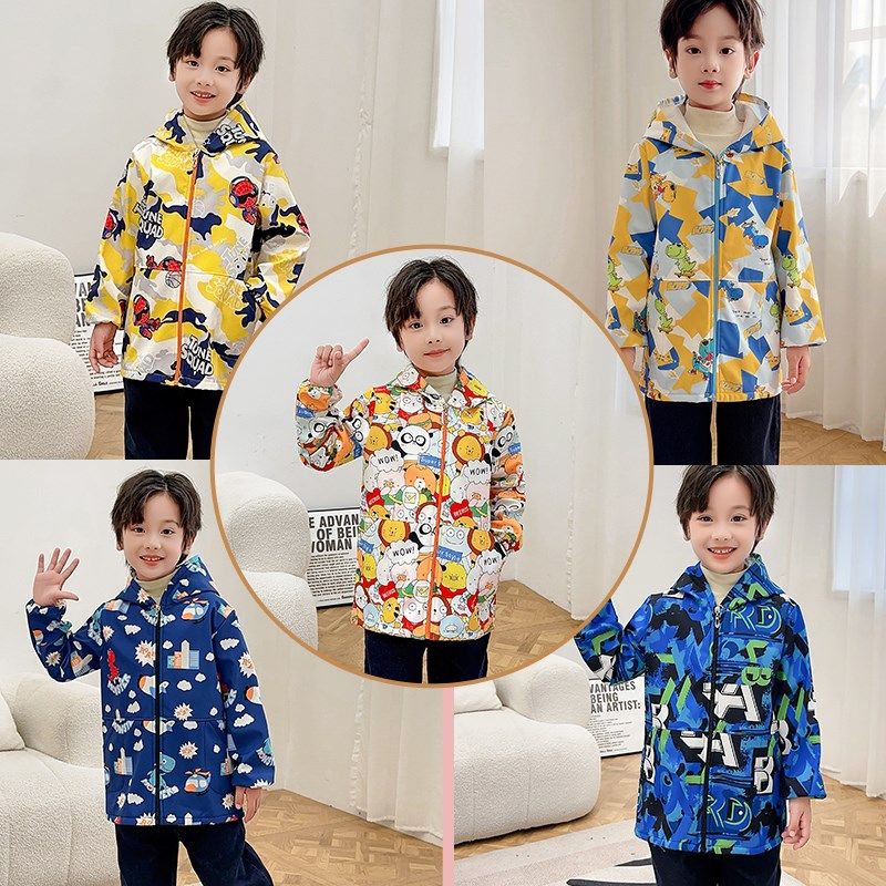 儿童羽绒服罩衣外穿防水加绒男童棉服长袖拉链款护衣宝宝吃饭防脏,童装/婴儿装/亲子装,反穿衣/罩衣,淘宝优惠券,粉丝福利购,淘宝优惠卷
