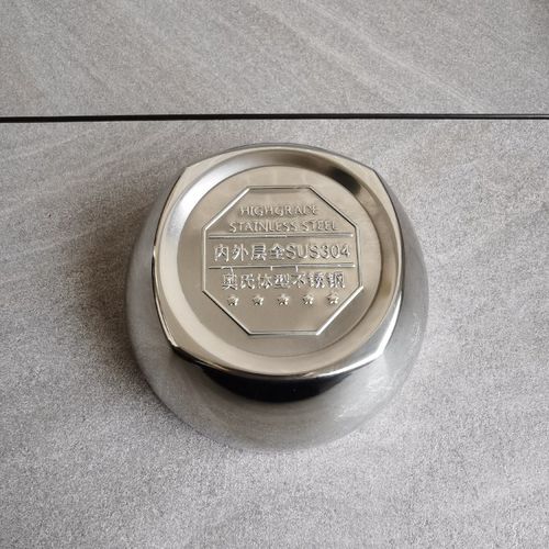 304不锈钢双层儿童碗 家用隔热碗 加厚饭碗 宝宝辅食碗 防烫汤碗