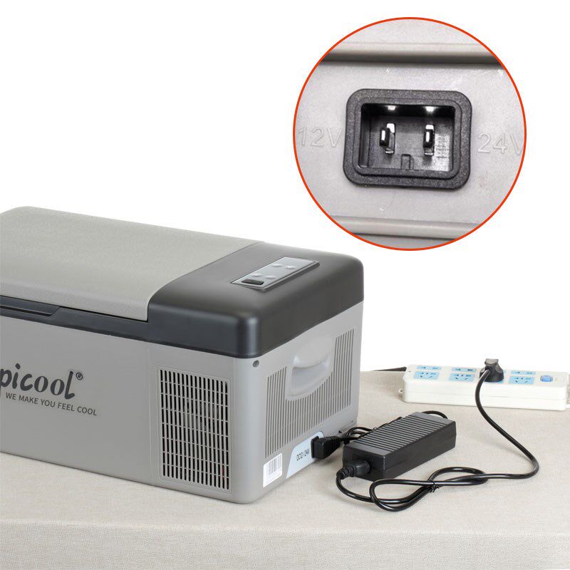 雷克萨斯沃尔沃麟酷车载冰箱电源适配器220V转12V24V转家用电源线