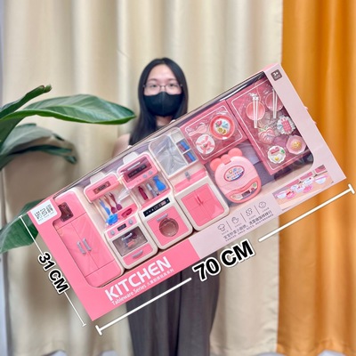 儿童过家家水果蔬菜冰箱食物仿真厨房玩具女孩玩具套装机构礼品