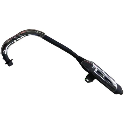 银豹HJ125-7A豪江钻豹国四HJ125K-2AEN125赛驰 电喷消声器排气管