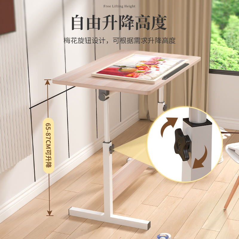 简易绘图绘画桌美术生专用画架专业拼图建筑制图工作台升降电脑桌
