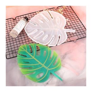 3D Maple Leaf Turtle Leaf Silicone Mold DIY Coaster Cup