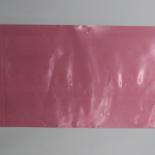 好货粉红色平口袋防静电PE袋电子元件专包装袋环保袋半透明塑料袋