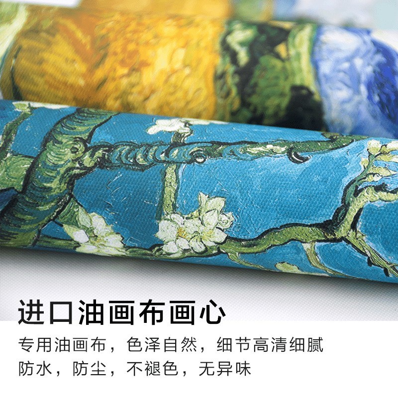 定做新中式客厅背景墙禅意装饰画工笔花鸟餐厅挂画六边形饭厅室内图片