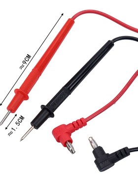 1 Pair 70cm Universal Probe Multimeter Test Lead 1000V 10A W