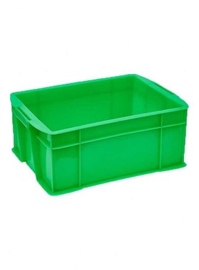 恬晨牌440X310X150mm4号工具箱无盖黄色塑料产品箱塑料工具箱产品