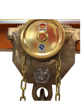 1t2t5t10t吨GCBT防爆手推跑车手拉单轨跑车防爆手拉小车