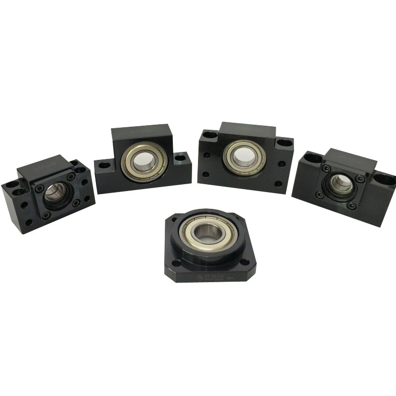 新品A滚珠丝e杆支撑座圆形丝杠支座FK20 25  LEB01-20 25  LKF定