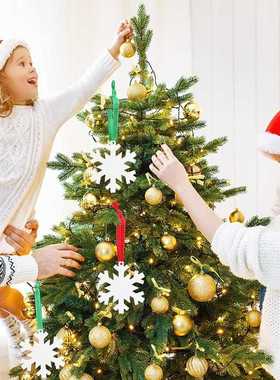 Acylic Chistmas Onament Blank White Acylic DIY Blank