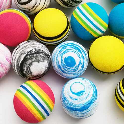 好货1pc For Pet Cat Dog Ball EVA Planet Texture Pet Balls Ca