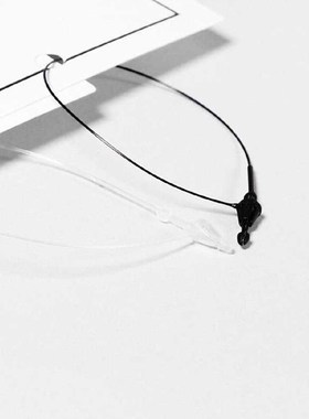 上柯A1540吊牌绳子吊牌挂绳黑色5英寸X1000根X10包