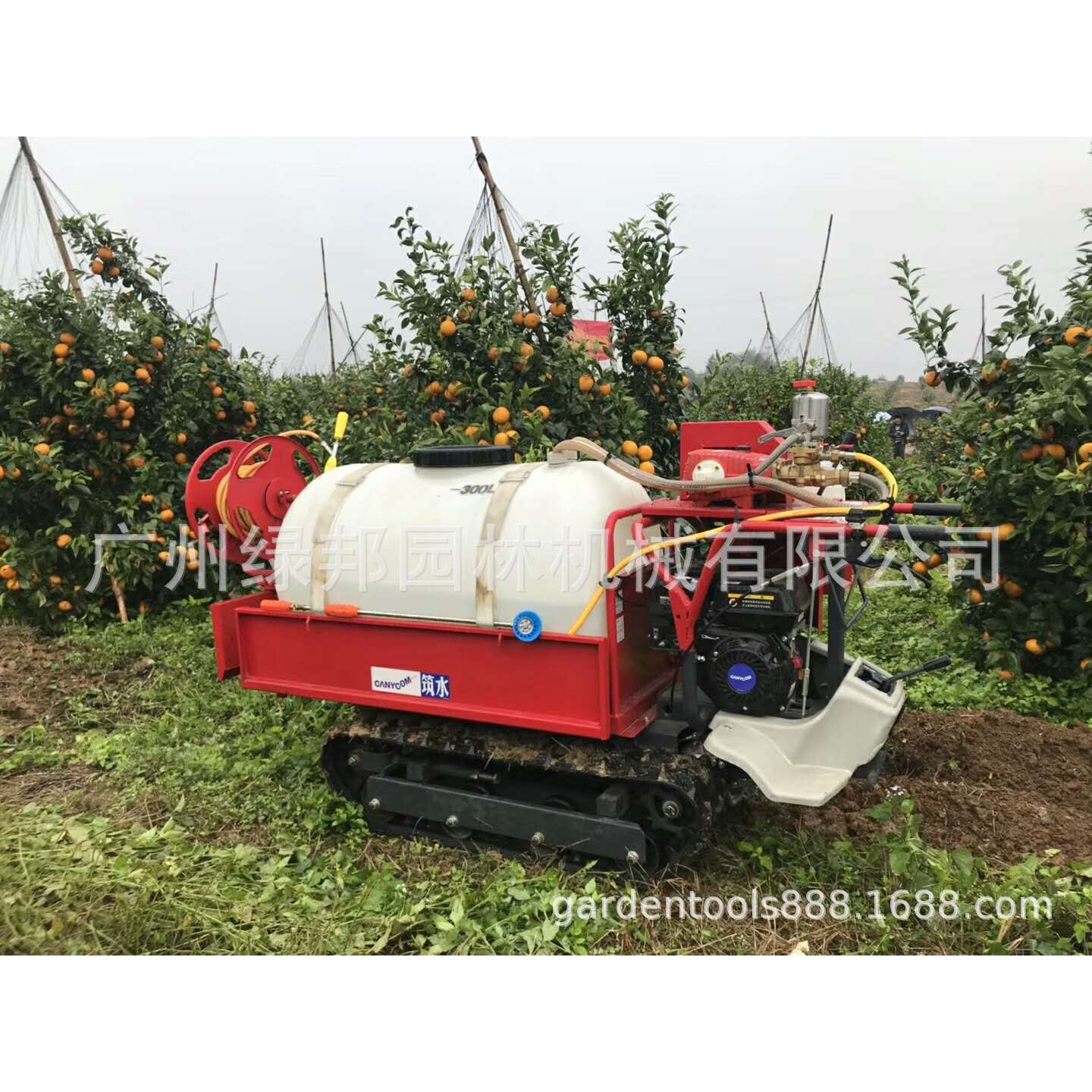筑水3WZ38/3WZ51/3WZ61自走式喷雾机 喷雾器 履带式园林打药机