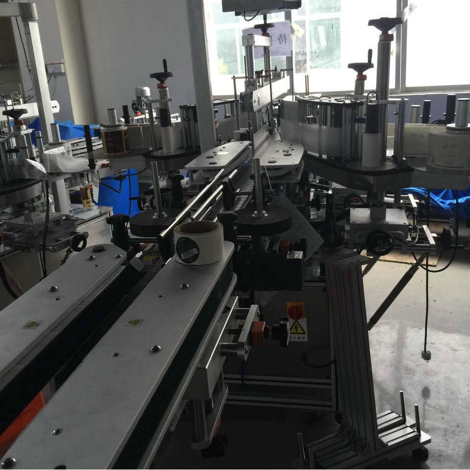 全自动贴标机器瓶罐盒易拉罐自动贴标机标签不干胶流水线贴标设备