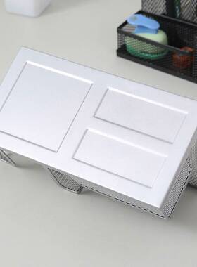 极速3 in 1 Black etal esh Box Pen Pencils Holder Case Desk S