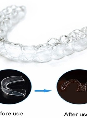 2 Pieces of Professional Mouth Guard, Safe Soft Food Silicon
