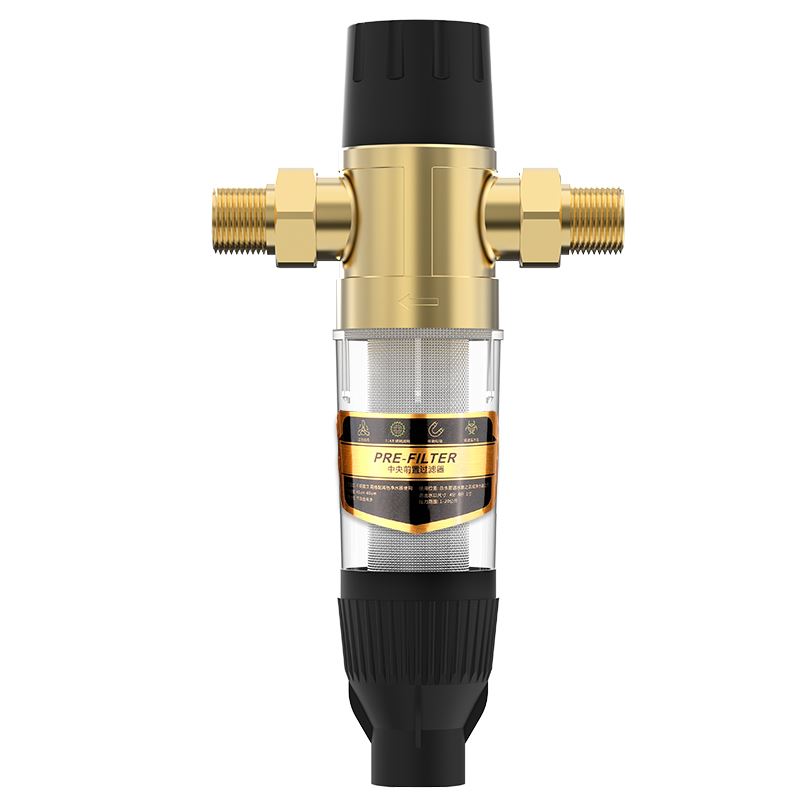 。高端净水器前置过滤器家用中央净水机全屋过滤大流量反冲洗净水