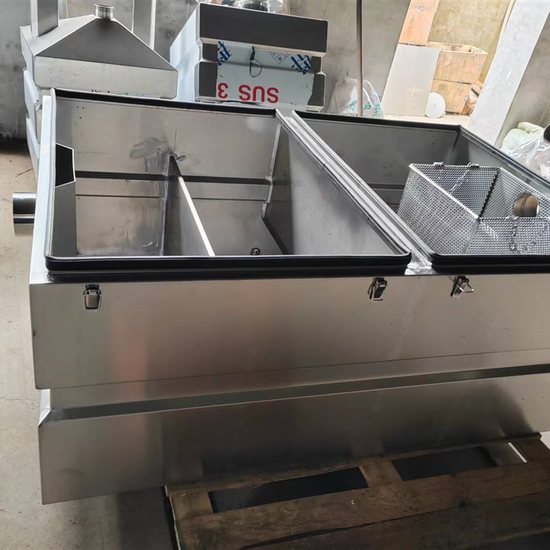好货隔油池油水分离器食堂学校餐饮用隔油设备不锈钢304隔油池