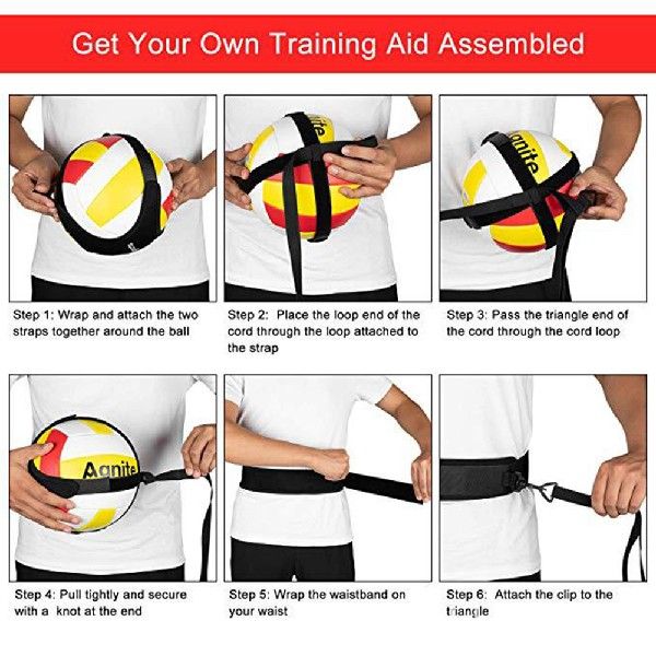 Soccer Ball Practice Belt Football Kick Training Belt