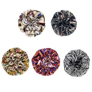 New Large Satin Bonnet Silk Night Sleeping Cap Long Satin