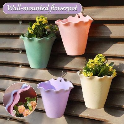 Wall Hanging Planter Plastic Convenience Wall Mount
