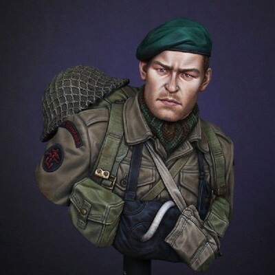 1:10 Scale Die-cast Resin Figure Model Assembly Kit Resin Bu