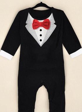 gentlemen  noble newborn  infant romper