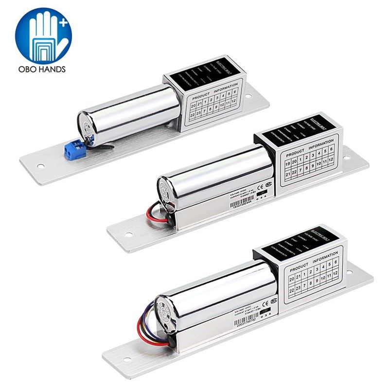 Fail Safe 12V Electric Bolt Lock Low Temperature Electronic