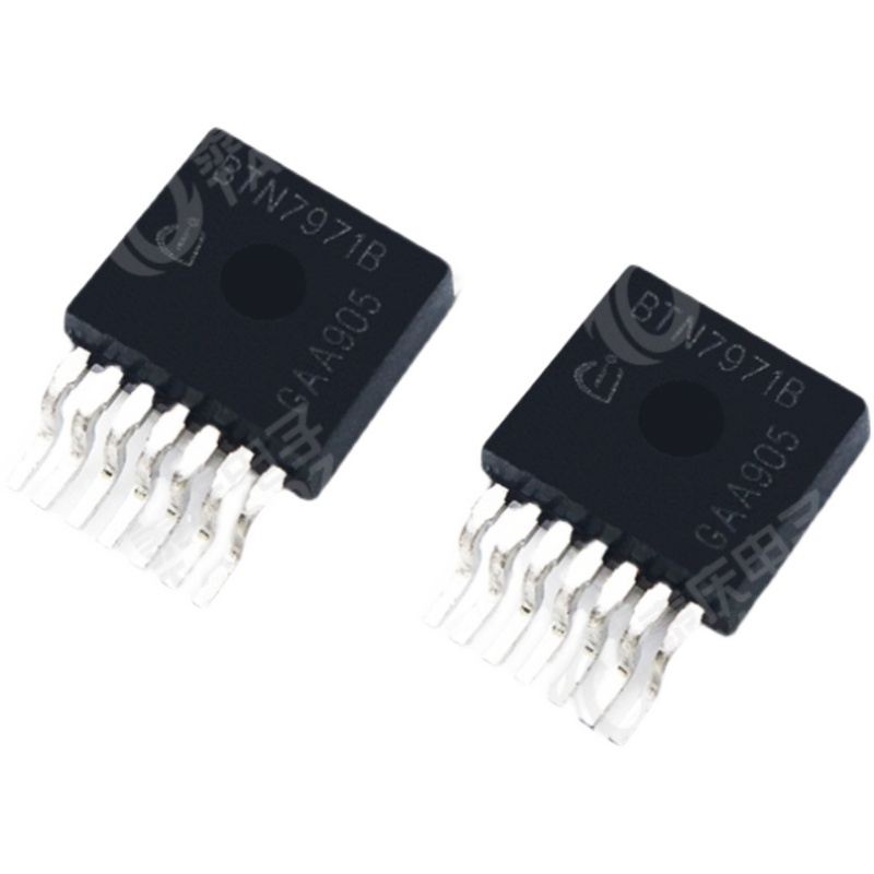 BTN7971B 电机驱动半桥机器人智能车 性能远超BTS7970 7960芯片