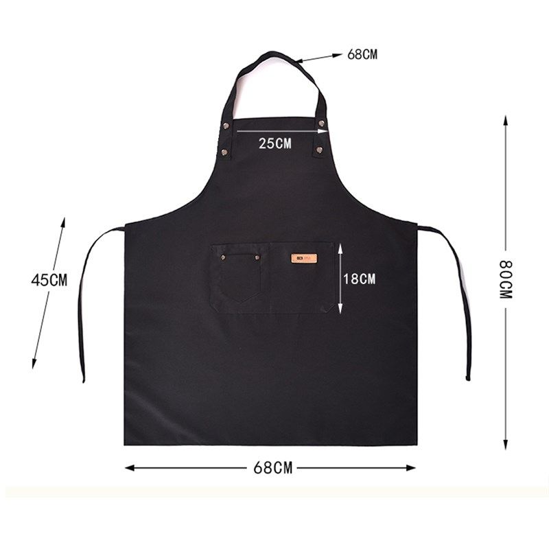 Fashion Kitchen Aprons For Woman Men Chef Work Apron For