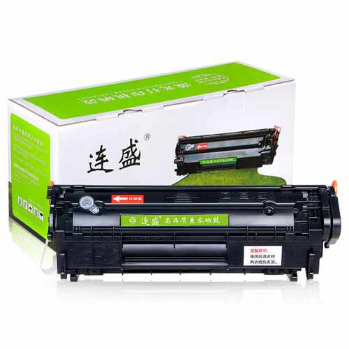 好货连盛适用惠普1005硒鼓易加粉hp12a m1005mfp q2612a打印机墨