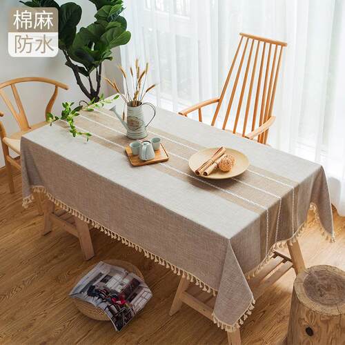 好货Table Cloth Linen Lace Tablecloth Rectangular Dining Tab