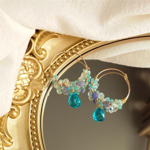 好货Lii Ji Tanzanite Amazonite  Aquamarine Apatite Austrian